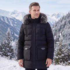 Parka met faux fur capuchon