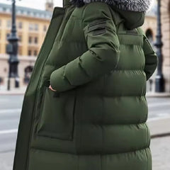 Parka met faux fur capuchon
