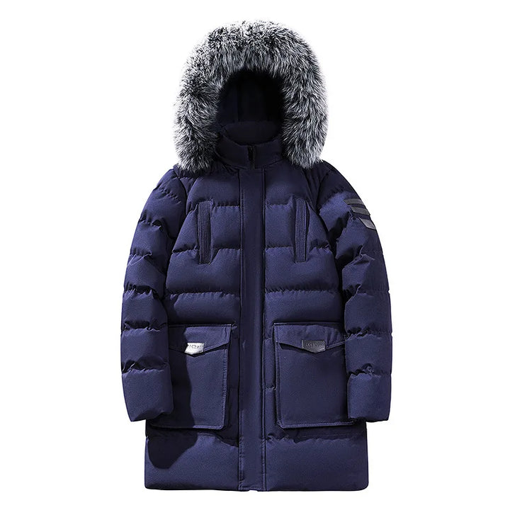 Parka met faux fur capuchon