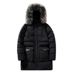 Parka met faux fur capuchon