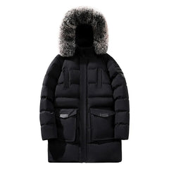 Parka met faux fur capuchon