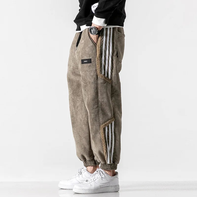 Stefano | Luxe kasjmier broek in de kleur Zwart voor heren in Heritage stijl geschikt voor alle seizoenen.