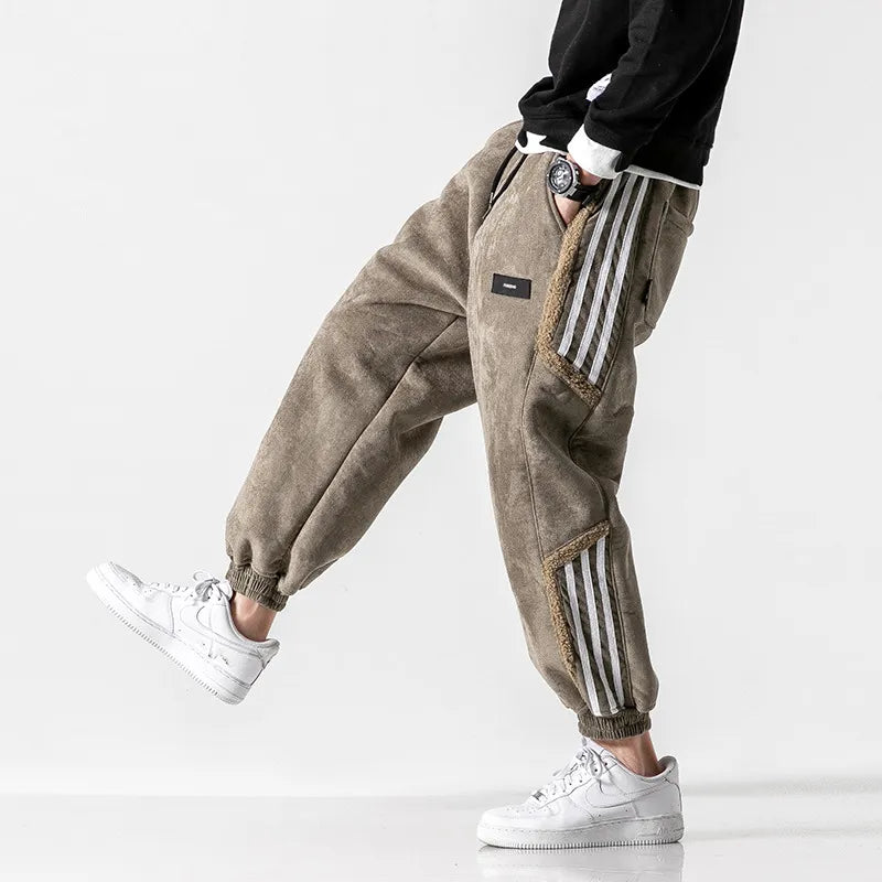 Stefano | Luxe kasjmier broek in de kleur Khaki voor heren in Heritage stijl geschikt voor alle seizoenen.