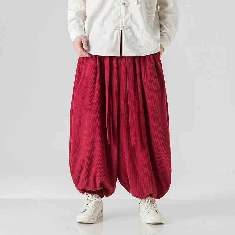 Stijn | Comfortabele stretch broek in de kleur Rood voor heren in stijl geschikt voor alle seizoenen.