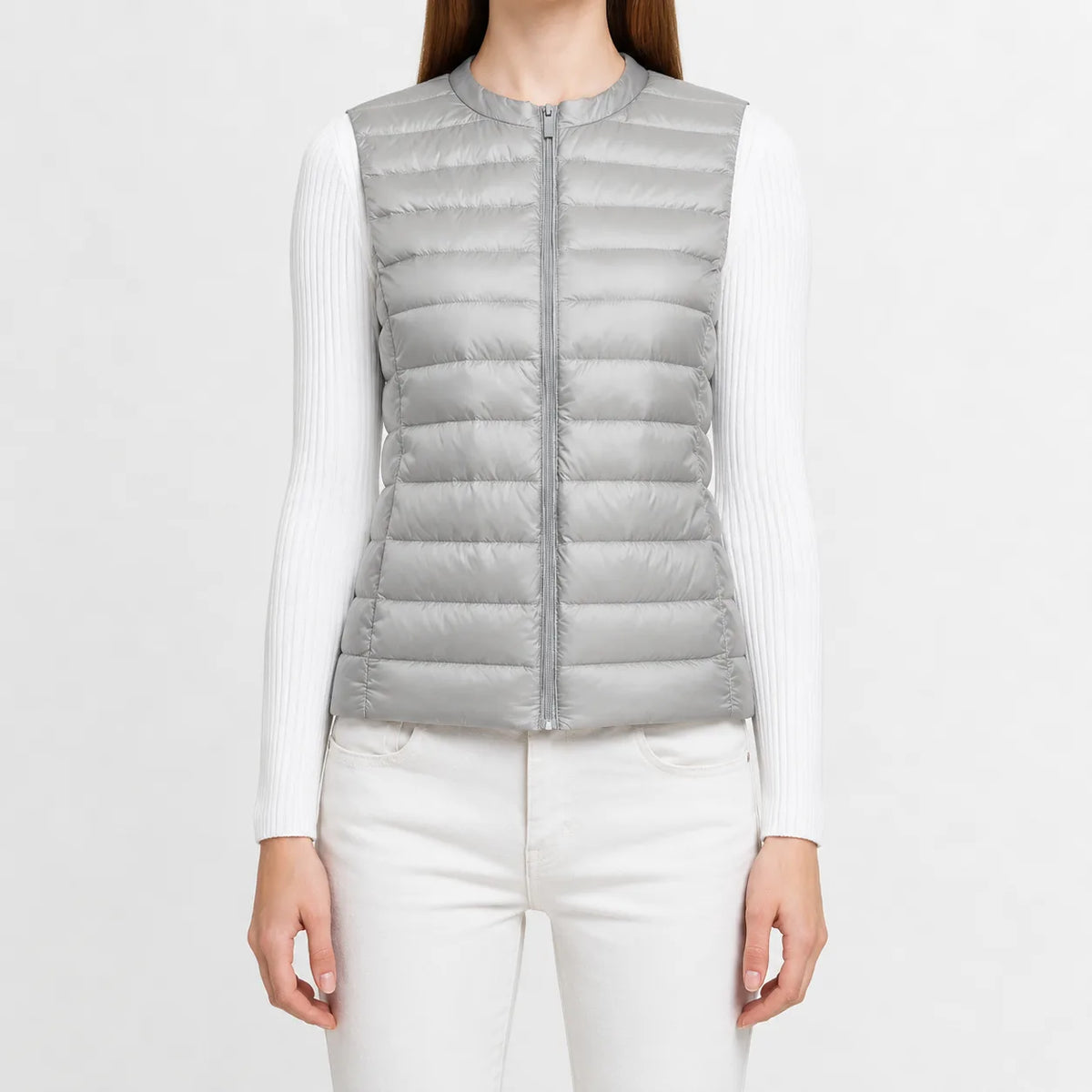 Lichtgewicht quilted gilet