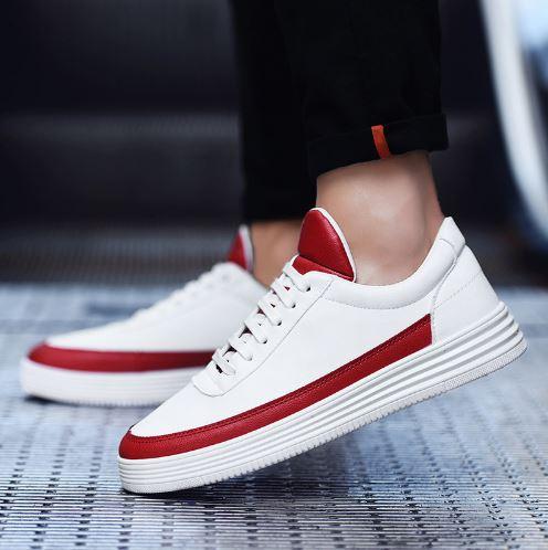 Louis | Casual leather tennis sneakers afbeelding 2