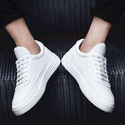 Louis | Casual leather tennis sneakers afbeelding 4