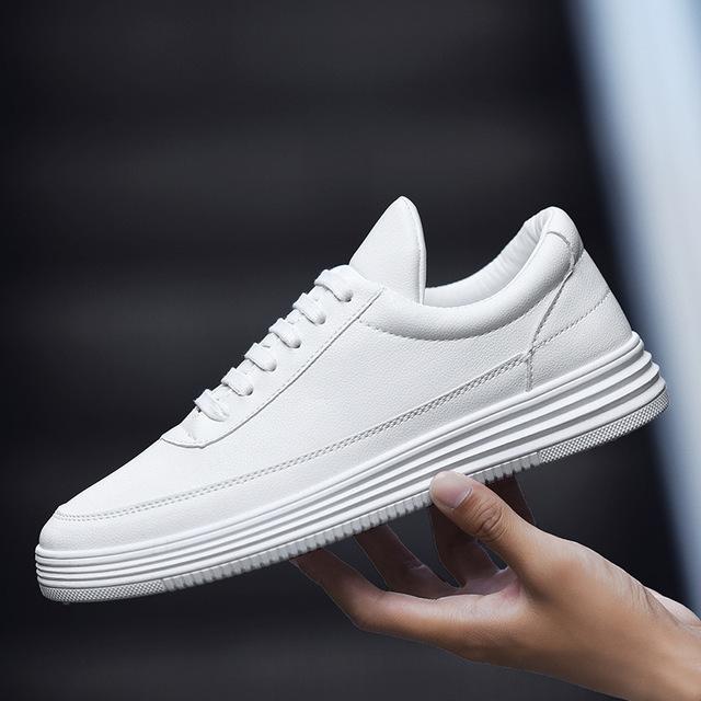 Louis | Casual leather tennis sneakers afbeelding 5