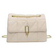 Sylvie Handtas | Chic & Modieus in de kleur Beige voor dames in stijl geschikt voor alle seizoenen.