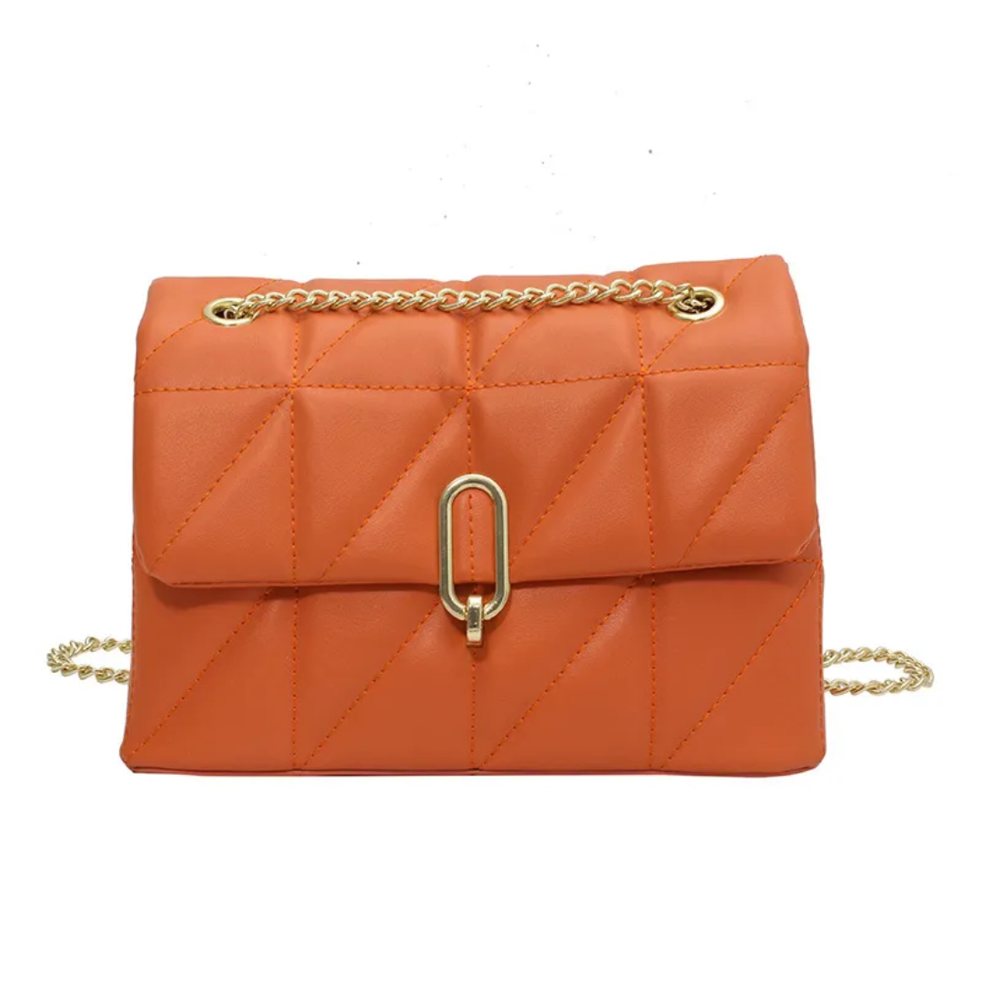 Sylvie Handtas | Chic & Modieus in de kleur Oranje voor dames in stijl geschikt voor alle seizoenen.