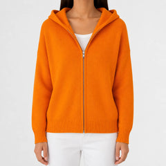 Zip-up hoodie met lange mouwen