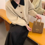 Teddy Schoudertas | Perfect voor bij je Teddy Coat in de kleur Beige voor dames in stijl ideaal voor de winter