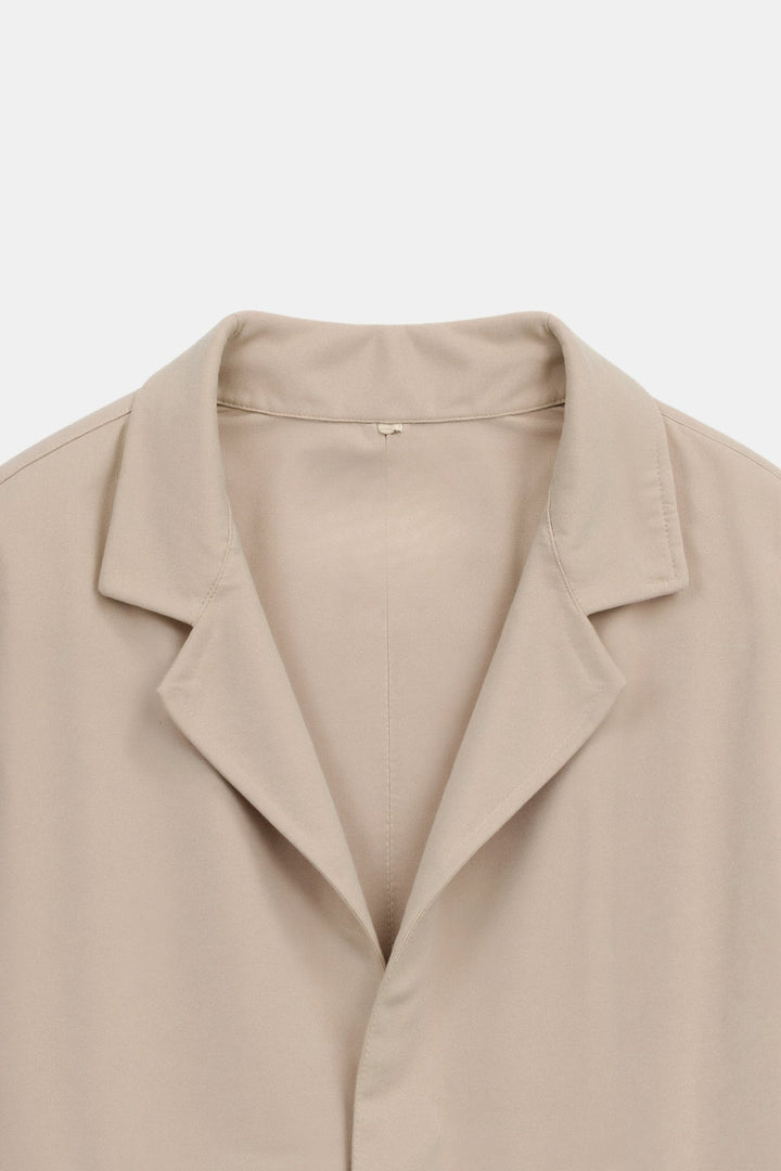 Teun | Stijlvol Casual Pakjack met Colbertkraag