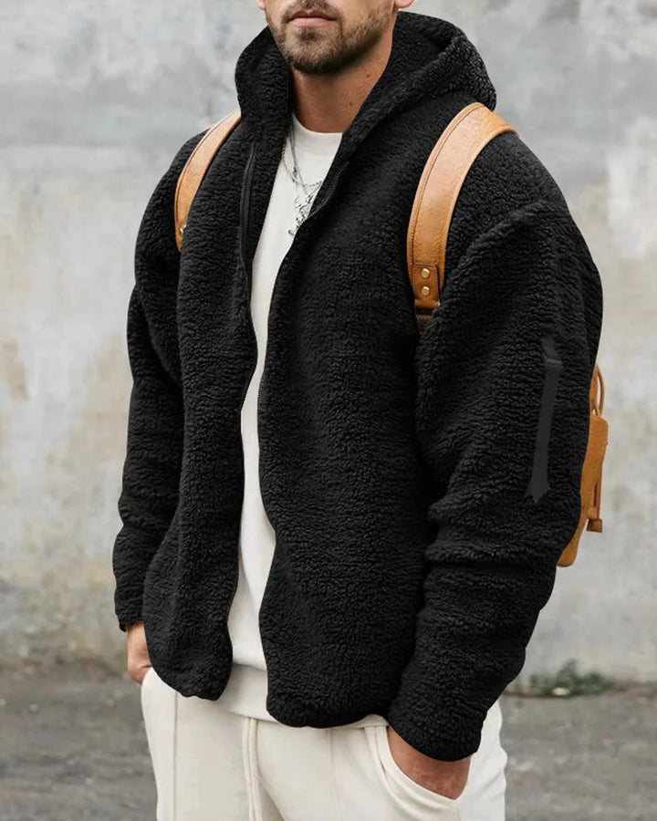 Bomberjack met capuchon en oversized fit