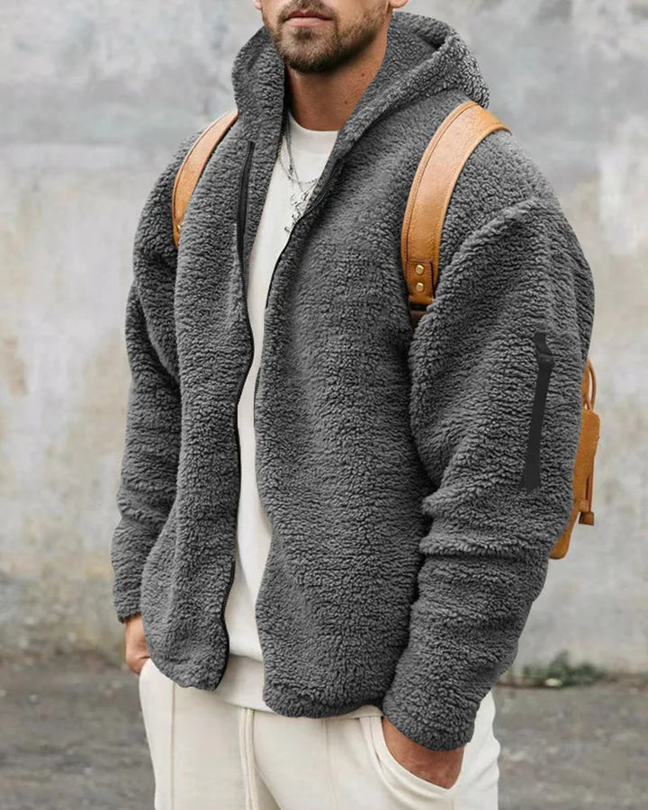 Bomberjack met capuchon en oversized fit