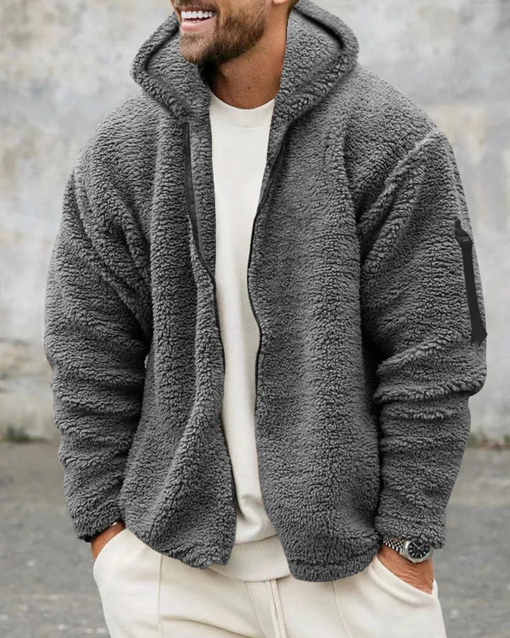 Bomberjack met capuchon en oversized fit