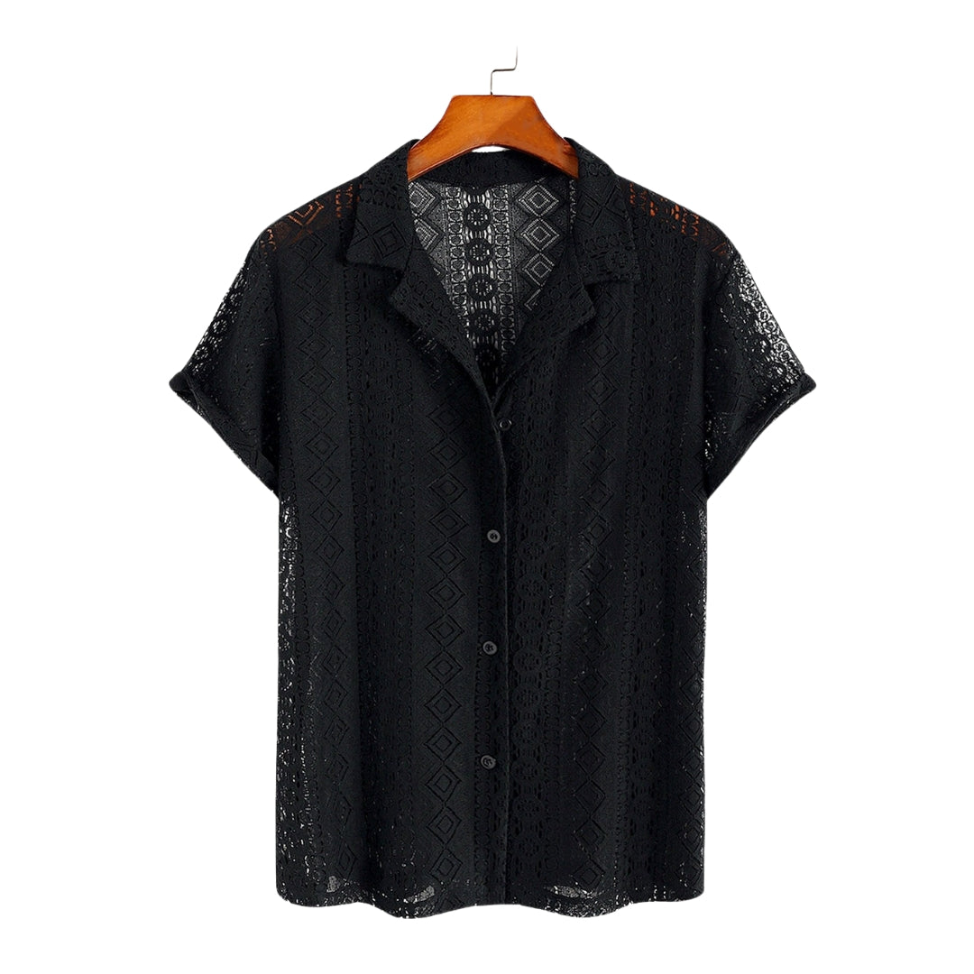 Thijs | Stijlvolle heren zomerset in de kleur Oranje voor heren in stijl ideaal voor de zomer.