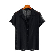 Thijs | Stijlvolle heren zomerset in de kleur Oranje voor heren in stijl ideaal voor de zomer.