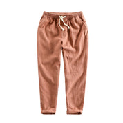 Thijs | Stijlvolle heren zomerset in de kleur Oranje voor heren in stijl ideaal voor de zomer.