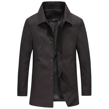 Trenchcoat met klassieke kraag