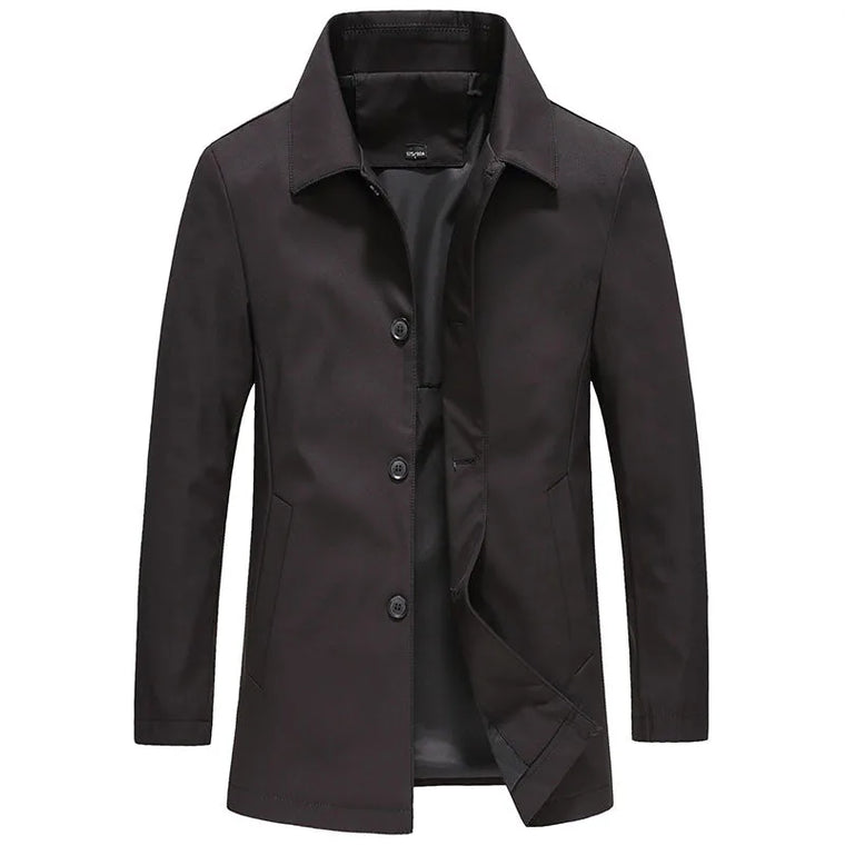 Trenchcoat met klassieke kraag