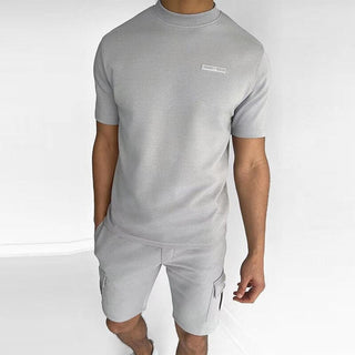 Tristan | Stijlvolle vrijetijdskleding in de kleur Grijs voor heren in stijl ideaal voor de lente.