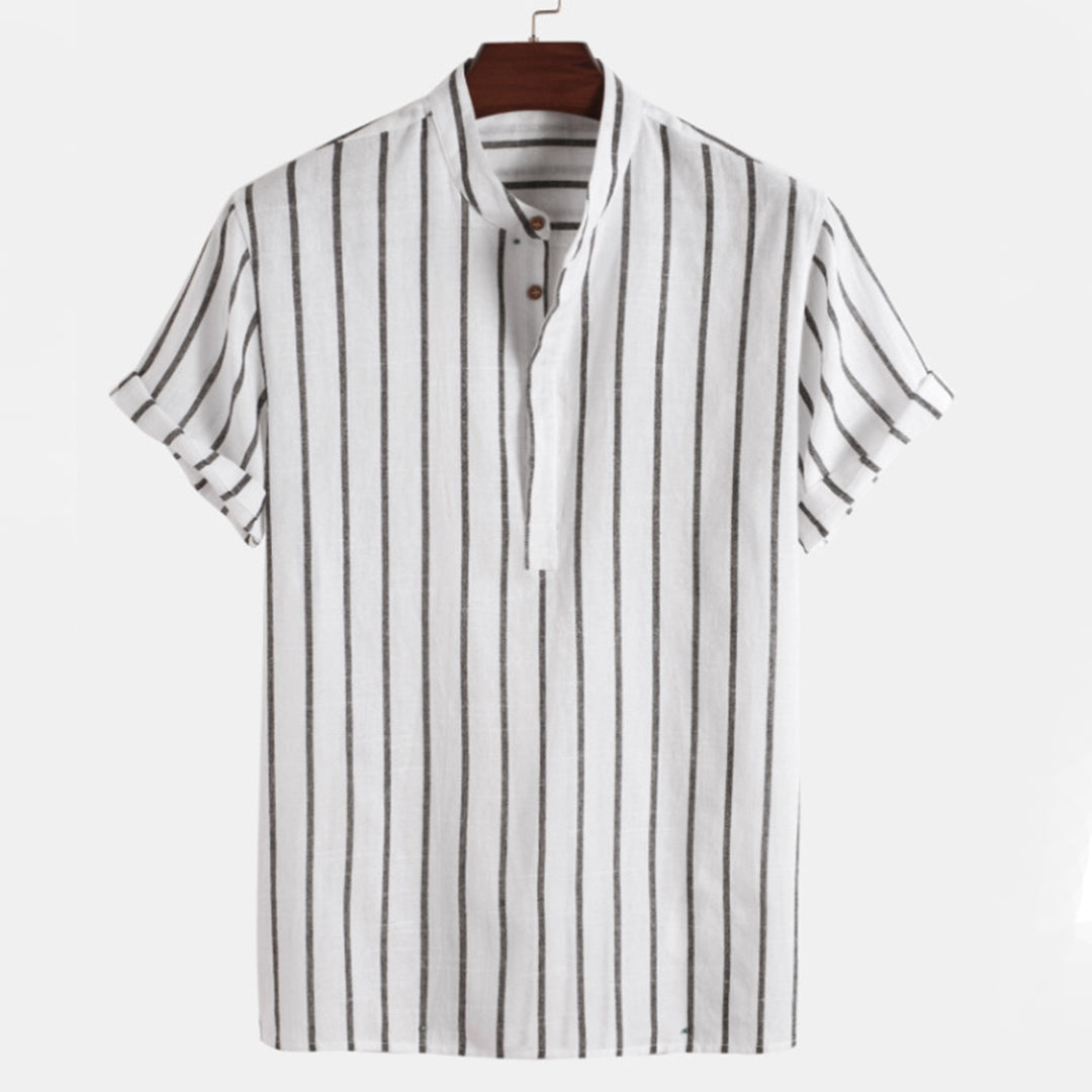 Tycho | Elegant herenoverhemd in de kleur Wit voor heren in stijl ideaal voor de lente.