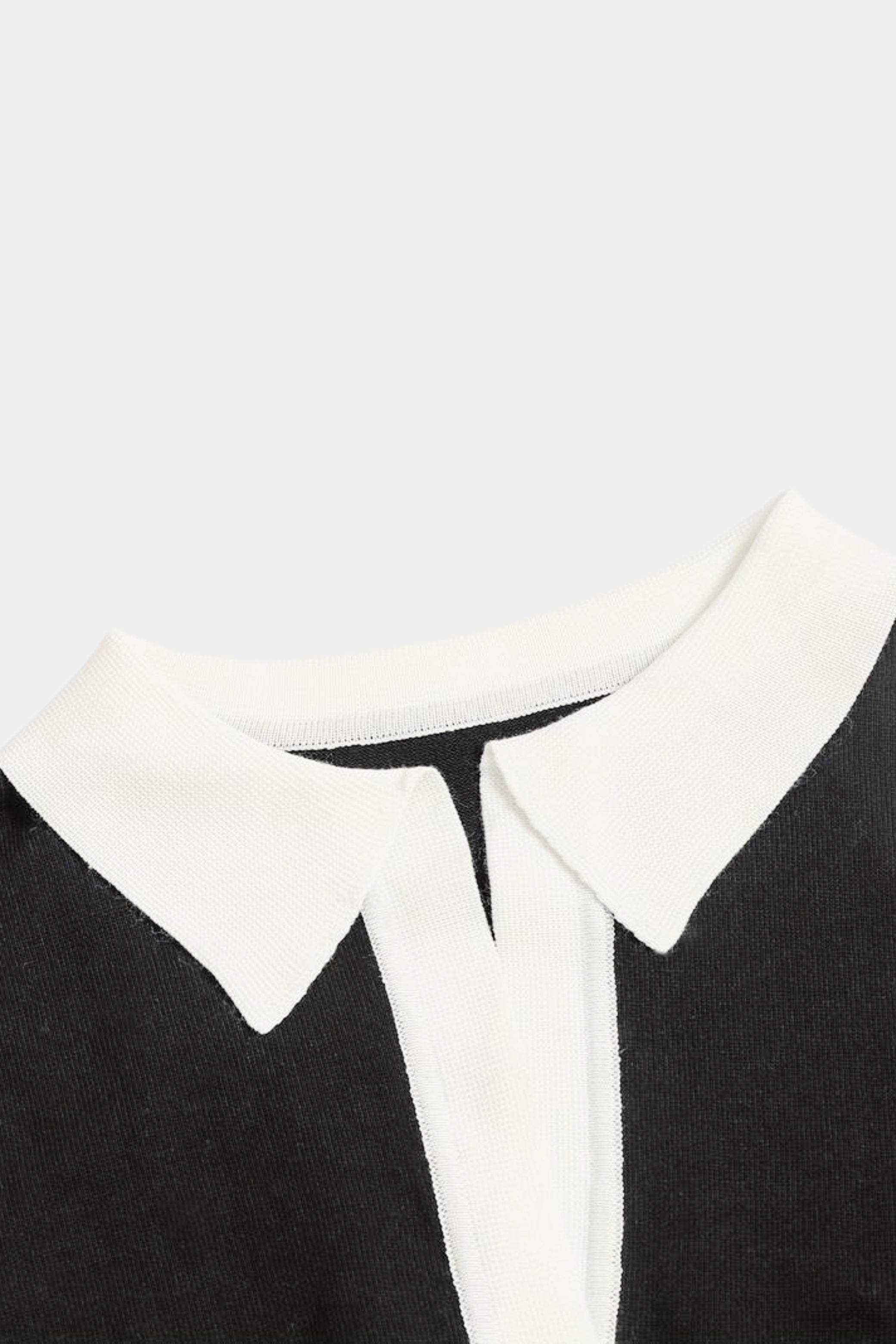Gebreide Polo Tanktop met Contrasterende Rand - Jasper