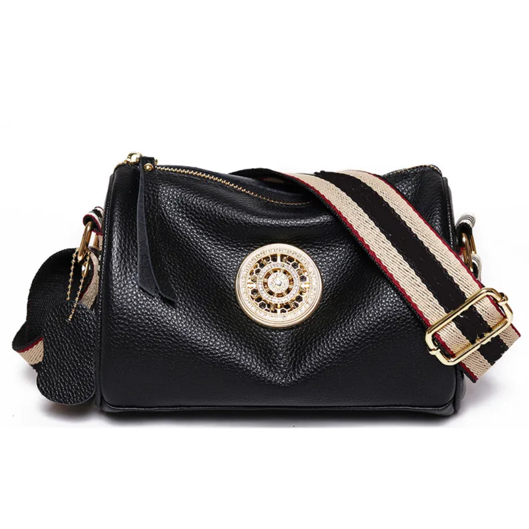 Veronica Boston Tas | Compact & Casual in de kleur Zwart voor dames in Casual stijl geschikt voor alle seizoenen.