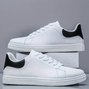 Vincent | Nette casual herenschoenen in de kleur Wit voor heren in stijl geschikt voor alle seizoenen.
