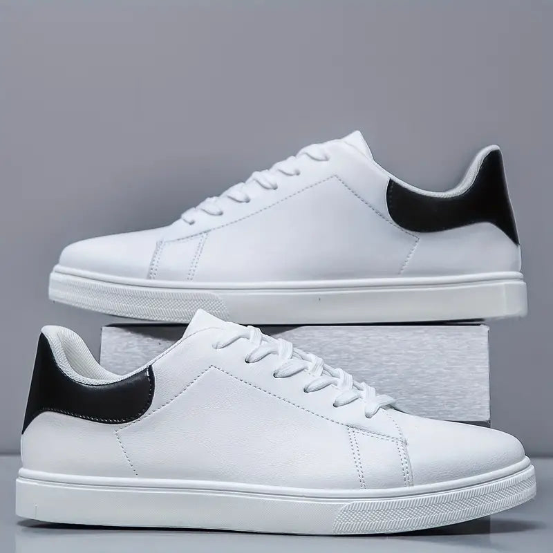 Vincent | Nette casual herenschoenen in de kleur Wit voor heren in stijl geschikt voor alle seizoenen.