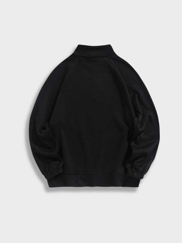 Vintage Brooklyn Zipper in de kleur Zwart voor dames in stijl ideaal voor de herfst.