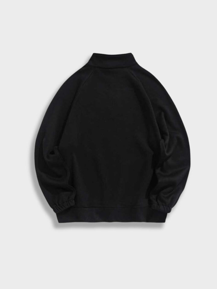 Vintage Brooklyn Zipper in de kleur Zwart voor dames in stijl ideaal voor de herfst.