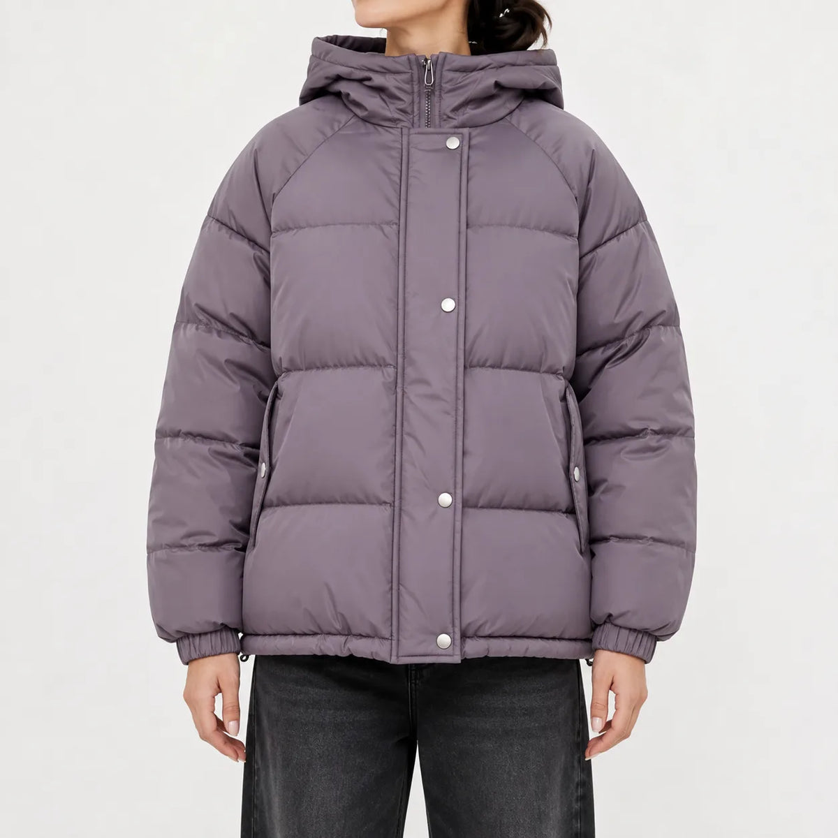 Hooded puffer jacket