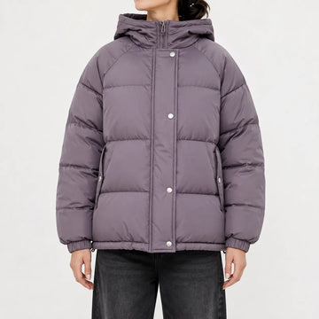 Hooded puffer jacket