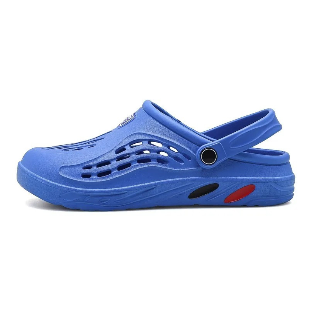 Waterdichte duurzame orthopedische sandalen in de kleur Blauw voor dames in Outdoor stijl ideaal voor de lente.