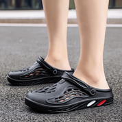 Waterdichte duurzame orthopedische sandalen in de kleur Rood voor dames in Outdoor stijl ideaal voor de lente.