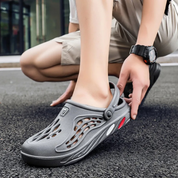 Waterdichte duurzame orthopedische sandalen in de kleur Rood voor dames in Outdoor stijl ideaal voor de lente.