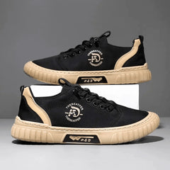 Lage sneakers met dikke zool