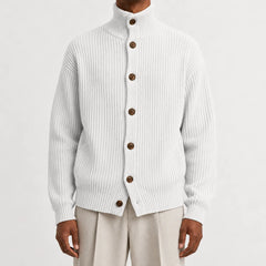 Cardigan met roll neck