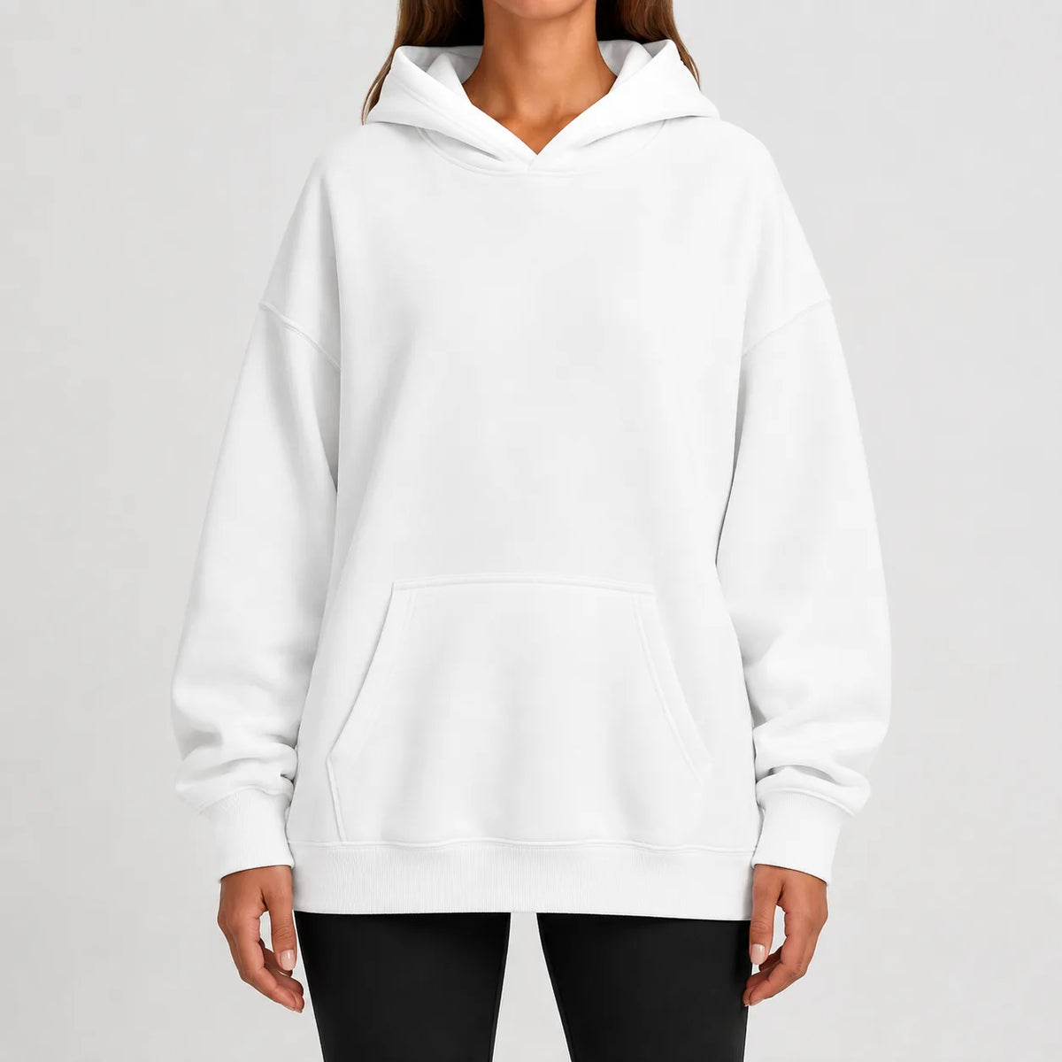 Oversized hoodie met capuchon