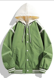 William | Vintage patchwork windjack in de kleur Groen voor heren in Heritage stijl ideaal voor de herfst.