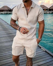 William | Zomerset heren in de kleur Beige voor heren in stijl ideaal voor de zomer.