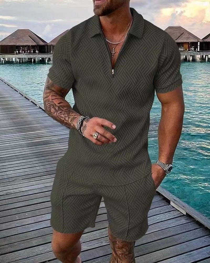 William | Zomerset heren in de kleur Groen voor heren in stijl ideaal voor de zomer.