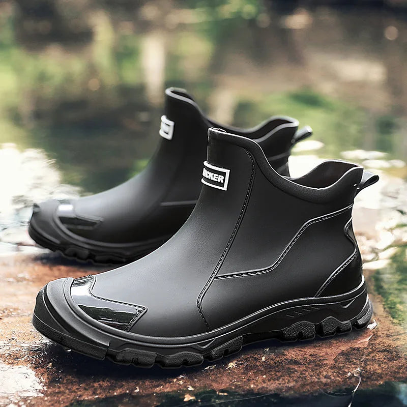 Enkellaarzen met slip-on design