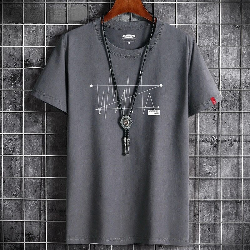 Yael | Oversized heren t-shirt in de kleur Grijs voor heren in Streetwear stijl ideaal voor de zomer.