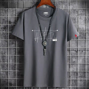 Yael | Oversized heren t-shirt in de kleur Grijs voor heren in Streetwear stijl ideaal voor de zomer.