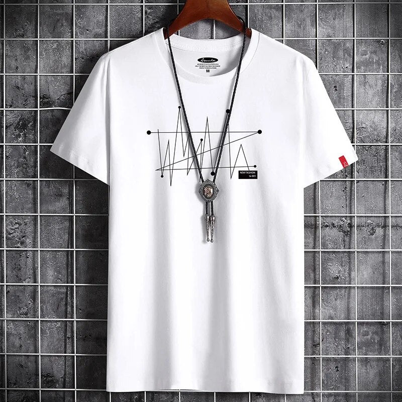 Yael | Oversized heren t-shirt in de kleur Wit voor heren in Streetwear stijl ideaal voor de zomer.