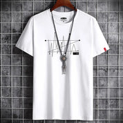 Yael | Oversized heren t-shirt in de kleur Wit voor heren in Streetwear stijl ideaal voor de zomer.