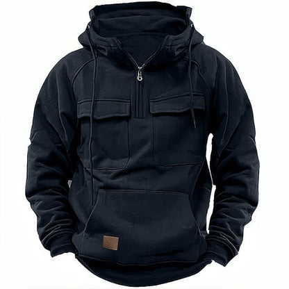 Een veelzijdige en comfortabele hoodie met praktische zakken aan de voorkant voor extra gemak en een trendy uitstraling. Gemaakt van duurzame materialen en met een flatteuze pasvorm voor langdurig draagplezier, comfort en stijl. Maak moeiteloos stijlvolle looks met deze must-have hoodie.